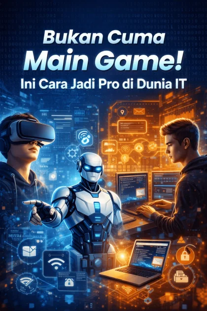 Bukan Cuma Main Game! Ini Cara Jadi Pro di Dunia IT
