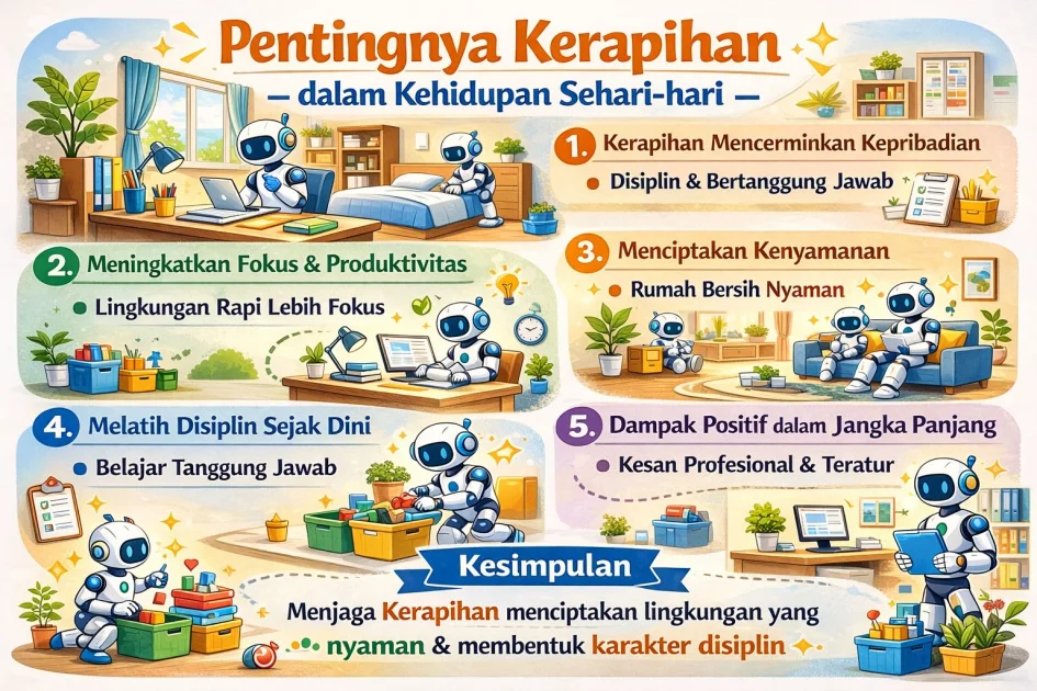 Pentingnya Kerapihan dalam Kehidupan Sehari-hari